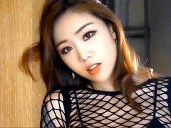 Aziatisch, Pijpbeurt, Bruinharig, Rondborstig, Vrouw, Hd, Kut duiken, Alleen