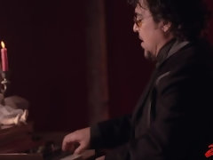 Grosse titten, Blondine, Blasen, Spermaladung, Aufs gesicht abspritzen, Handjob