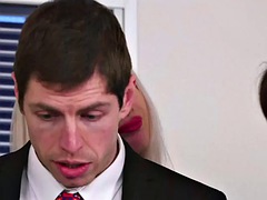 Leie, Cfnm, Weibliche domination, Gruppe, Absätze, Lingerie, Masturbation, Ablutschen