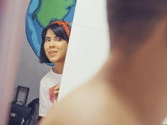 Culo, Mamada, Morena, Estilo perrito, Pajear, Adolescente, Tetas, Voyeur