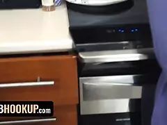 Hijab hookup - hijab lady Sophia Leone gets penalized and fucked by her neighbor for trespassing