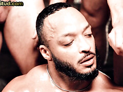 Anal, Mamada, Estilo perrito, Gay, Japonés, Cuero, Estrella porno, Trio