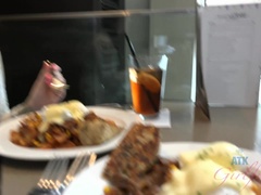 Любители, Ванна, Минет, Брюнетки, Кончили внутрь, Ноги, Дрочка ногами, Душ