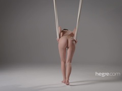 Arsch, Braunhaarige, Süss, Natürlich, Zierlich, Kurzes haar, Dürr, Titten