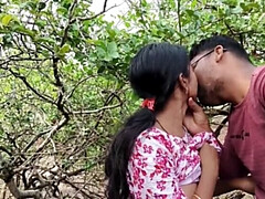 Desi Bhabhi Fucks Brother-in-Law in Forest - Big Tits Indian Cheating Wife Anal Sex