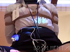 Bondage discipline sadomasochisme, Gebondenheid, Vingeren, Hd, Japaans, Orgasme, Kut duiken, Slaaf