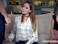 Большие сиськи, Папочка, Дочка, Группа, Секс без цензуры, Молоденькие, Втроем, Сиськи