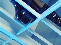 In den arsch, Arschlecken, Tussi, Europäisch, Weibliche domination, Französisch, Lecken, Lingerie