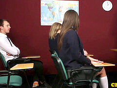 Europeo, Dominacion femenina, Pajear, Amante, Chupando, Trio, Voyeur