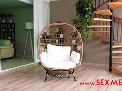 Tetas grandes, Tetona, Corridas, Estilo perrito, Marido, Pelirrojo, Afeitado, Tetas