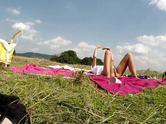 No Panties Hot Tight Pussy Girls Having Fun Outdoor In Mini Skirt Short Skirts Bare Asses