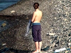 18 ans, Amateur, Brunette brune, Groupe, Nue, De plein air, Echangistes, Adolescente