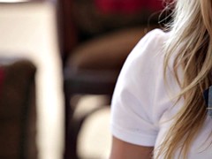 Rubia, Corridas, Sexo duro, Lencería, Estrella porno