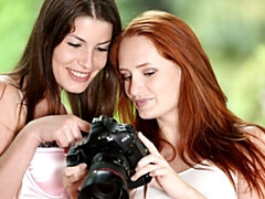 Пальцем, Лизание, Белье, Натуральные сиськи, Бритые, Тощие, Молоденькие, Сиськи