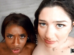 Две девушки, Секс без цензуры, Натуральные сиськи, От первого лица, Киски, Молоденькие, Втроем, Сиськи