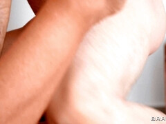 Busty Miss Sally gets shaved pussy nailed in missionary