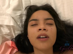 Noire, Sucer une bite, Branlette thaïlandaise, Petite amie, Pov, Chatte, Fumer, Nénés
