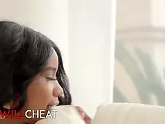 She will cheat - Jenna Foxx takes her paramour for one last deep nail before returning to her husband