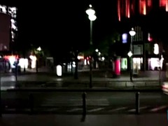 Paar, Fingern, Lecken, Piercing, Öffentlich