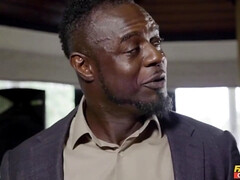 Grosse bite, Gros seins, Noire, Sucer une bite, Plantureuse, Interracial, Mature, Rousse roux