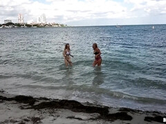 Real Bitch Party - 3Some On The Beach 1 - Mia Pearl