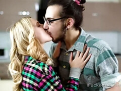 Анальный секс, Блондинки, Парочка, Лизание, Киски, Наездница, Бритые, Сиськи