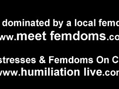 we want to watch you eat your own cum cei