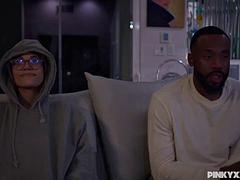 Anal, Nana, Belle grosse femme bgf, Grosse bite, Gros seins, Sucer une bite, Tir de sperme, Noir ébène