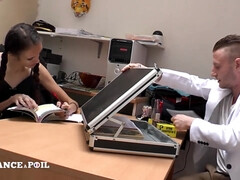 Chica, Linda, Francés, Sexo duro, Desnudo, Pequeña, Sexo fuerte, Estudiante