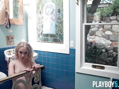 Blonde, Lingerie, Nue, Culottes ou slips, Petite femme, Chatte, Softcore, Nénés