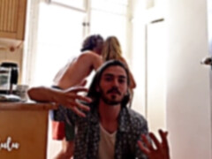 Leie, Grosser arsch, Grosser schwanz, Spermaladung, Französisch, Orgasmus