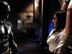 Grosser arsch, Grosser schwanz, Blasen, Fesselspiele, Fetisch, Hardcore, Latex, Milf