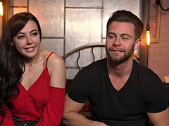 BDSM anal babe gets whipped by rough boyfriend as host