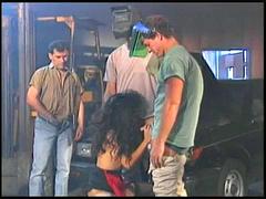 In den arsch, Asiatisch, Blasen, Filipina, Gruppensex, Gruppe, Titten