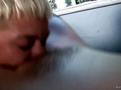 Blonde, Fétiche, Poilue, Hd, Lesbienne, Jarretelles