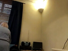 Mature Galina shaving Second guy same day7