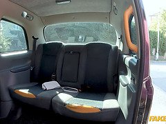 Shay Sights cheats on her hubby with a big cock taxi driver