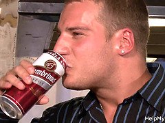 Grote lul, Man die toekijkt, Hd, Keuken, Realiteit, Schreeuwen, Geschoren, Tiener