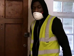 Grote mammen, Zwart, Fetisj, Interraciaal, Zoenen, Natuurlijke tieten, Kousen, Zuigen