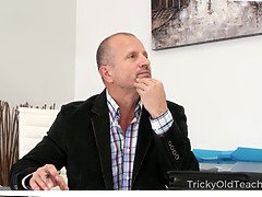 Tricky Old Teacher - Experienced but kinky teacher seduces