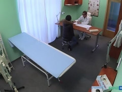 Arsch, Arschlecken, Blasen, Hundestellung, Fingern, Krankenschwester, Büro, Muschi