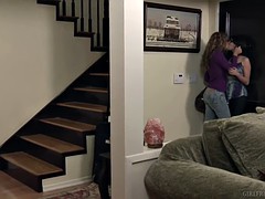 Blonde, Brunette brune, Lesbienne, Tatouage, Nénés