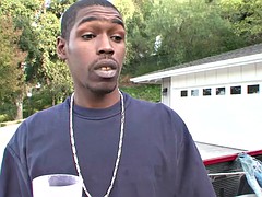 Grote kont, Zwart, Bruinharig, Zwart, Hardcore, Pornster