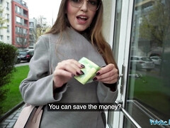 hot babysitter fucks a complete stranger with a huge cock in her apartment