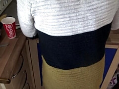 Leie, Britisch, Nahaufnahme, Behaart, Reif, Milf, Muschi, Stiefmutter