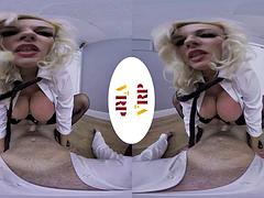 3 dimensionaal, Grote mammen, Blond, Pijpbeurt, Rijpe lesbienne, Moeder die ik wil neuken, Realiteit, Tieten likken