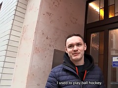 Dirty gay POV penetrated in the ass in doggy style