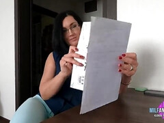 Beautiful stepmom exciting porn video