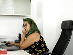 Amateur, Gorda, Hembra, Gafas, Hd, Masturbación, Solo, Adolescente