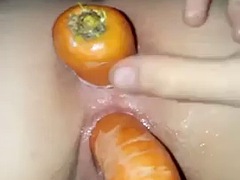 Compilation of fruit insertions and fisting